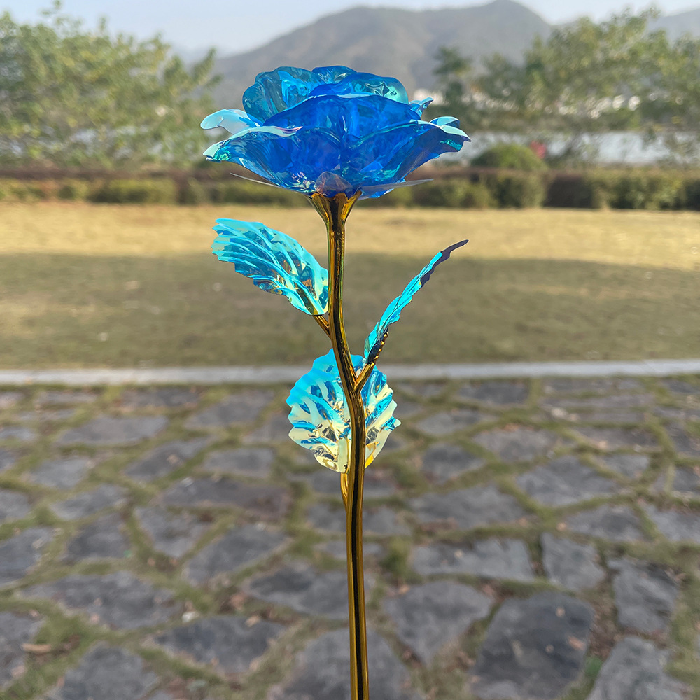 Jiao Yan flores eternas flores bonos de oro simulación del día de la madre creativo regalos del día de San Valentín regalos al por mayor transfronterizos