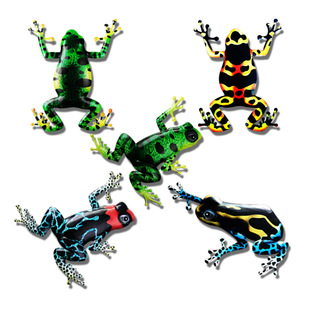 New Amazon Home Craft Gifts Frog Wall Decorations Iron Wall Hanging Decorations Indoor and Outdoor Decorations Wholesale