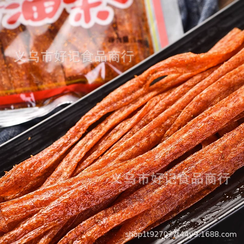 Zhоу Зайдэ Zhou's ароматные жареные палочки и пряные палочки детские ностальгические закуски Хунаньская speciality острые палочки лоточная оптовая