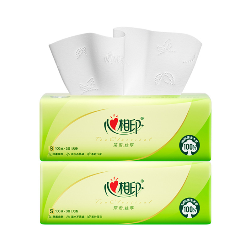 心相印茶语丝享抽纸8包家庭装纸巾家用卫生纸实惠一件代发包邮|undefined
