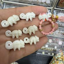 新款精品驼骨蜥蜴DIY配件手工编织手绳项链文玩佛珠时尚配件