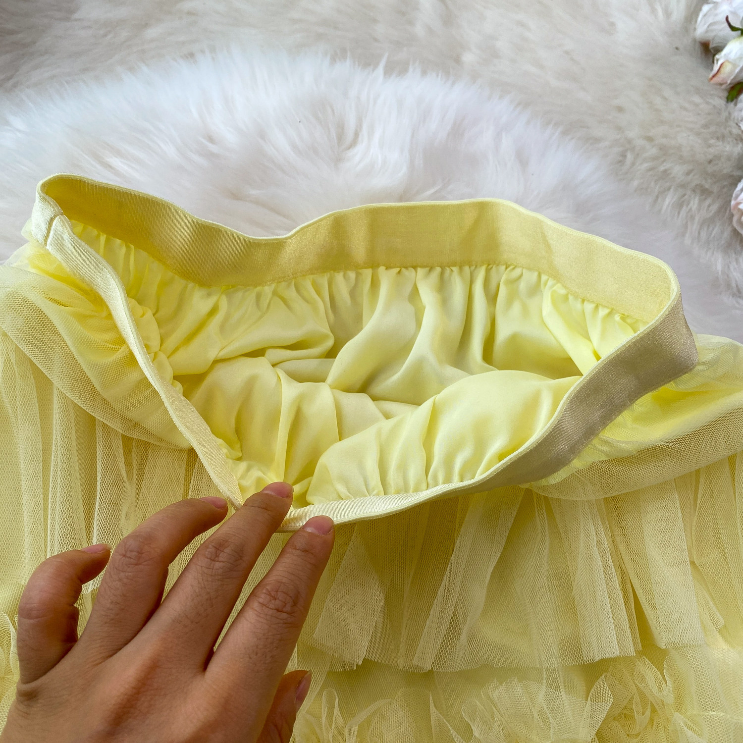 Ethereal Cake Skirt For Women Sweet Bow Mesh Puffy Ruffle Skirt Youthful And Gentle Style New_ecoleips.com
