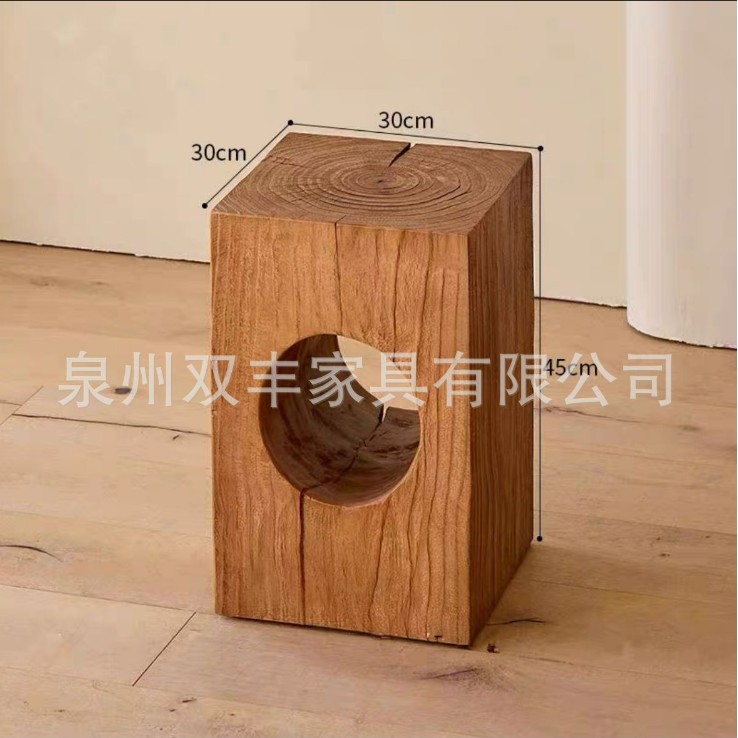 사각홀형 30*30*45cm [깊은무늬 레트로]