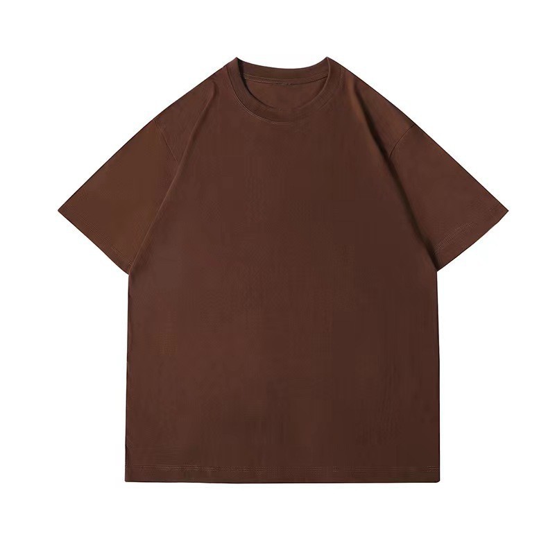 高品質tシャツ260グラム重ポンド純綿落肩tシャツ半袖男ins潮五分袖中袖シャツ|undefined