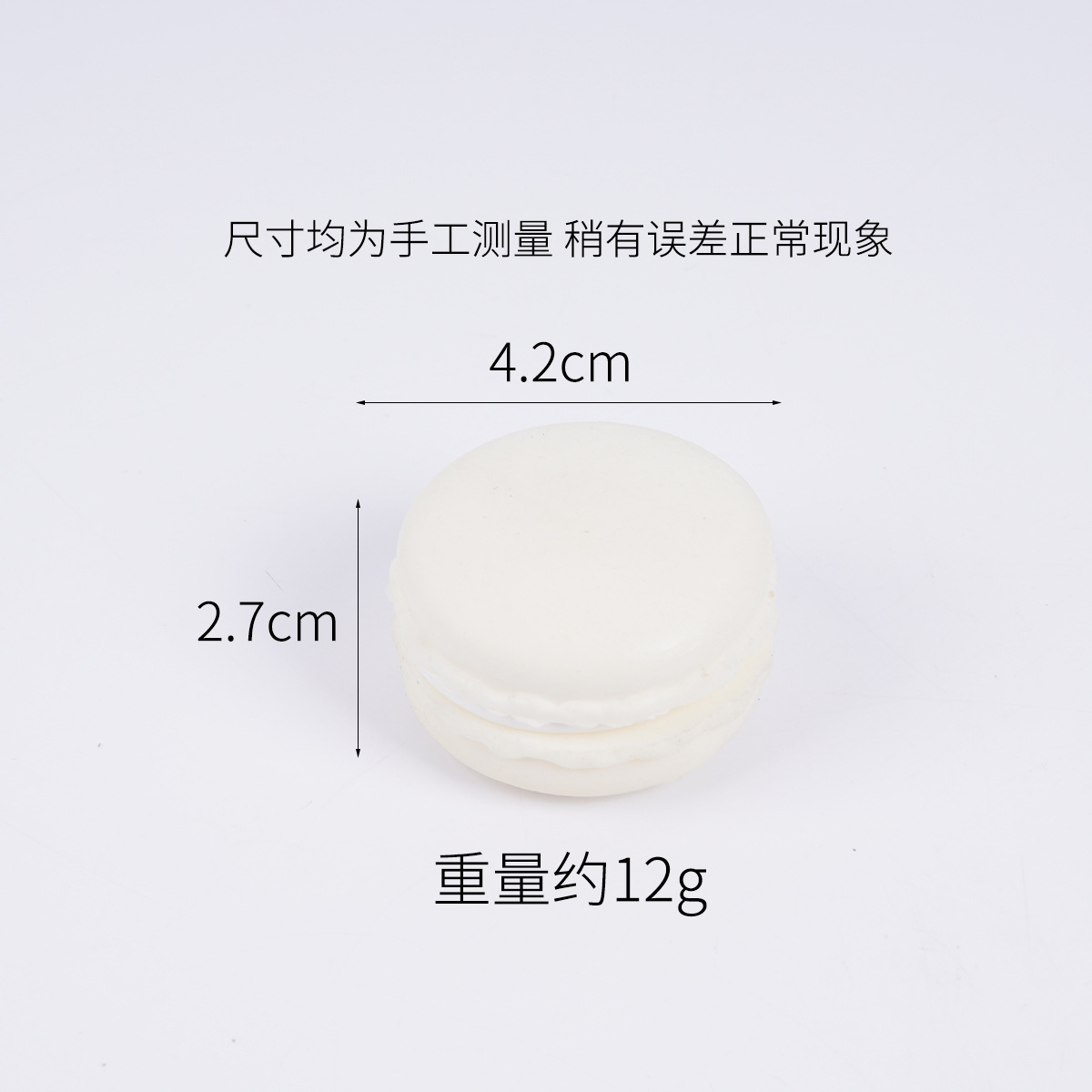 4cm simulación macarron pastel de galletas sándwich tienda de postres accesorios decorativos Pu suave simulación pan amasado música