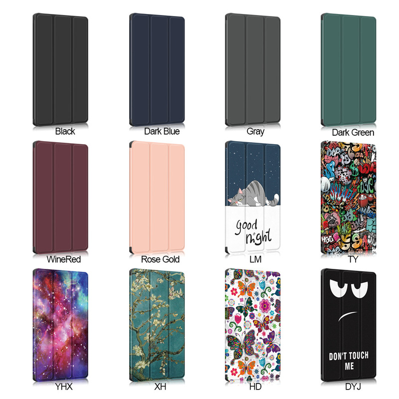 Suitable for Samsung S8 PLUS leather case Tab S7 FE T736 leather case tab s7 plus protective case