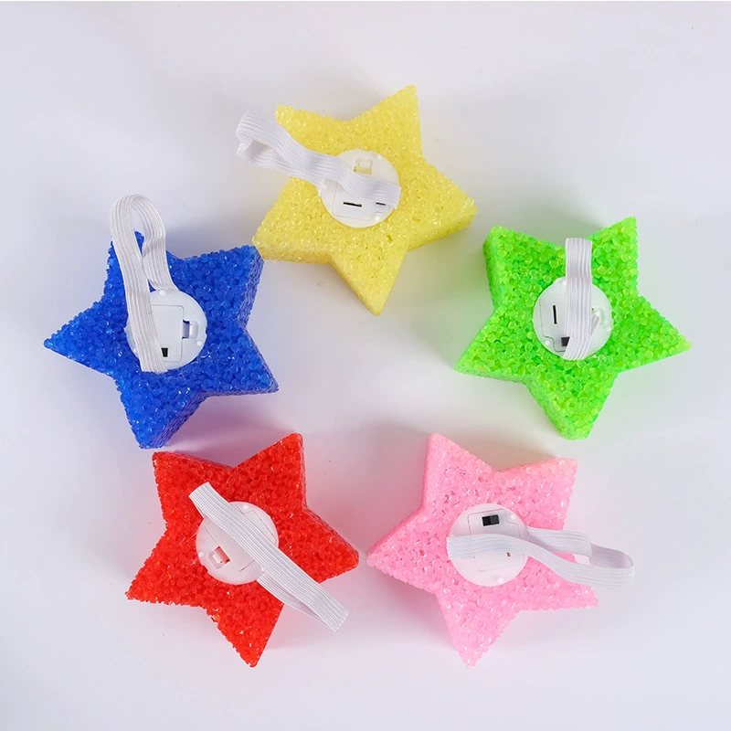 Luminous wrist star lights dance performance props handheld lights chorus stage cheering manufacturers wholesale night lights