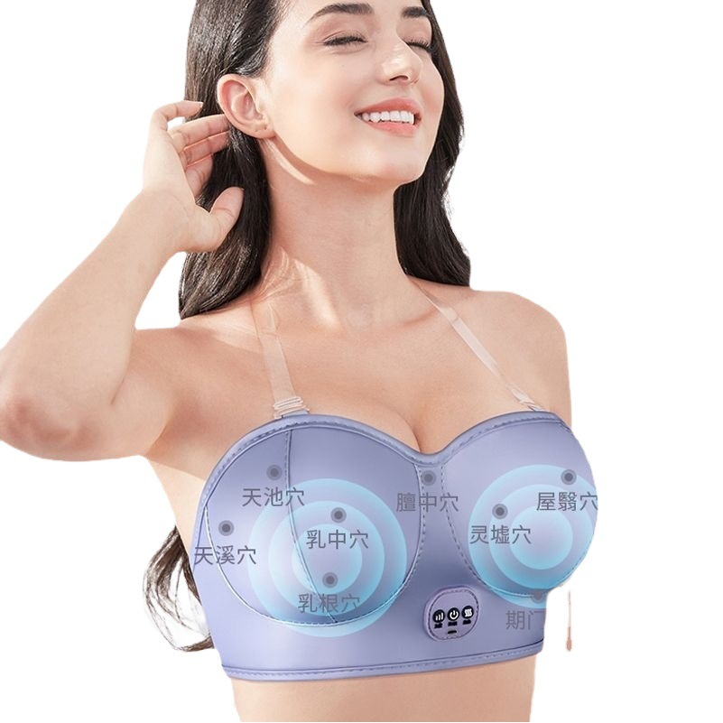 Cross-border chest massage instrument charging beauty chest instrument intelligent chest massage heating underwear manufacturers direct supply