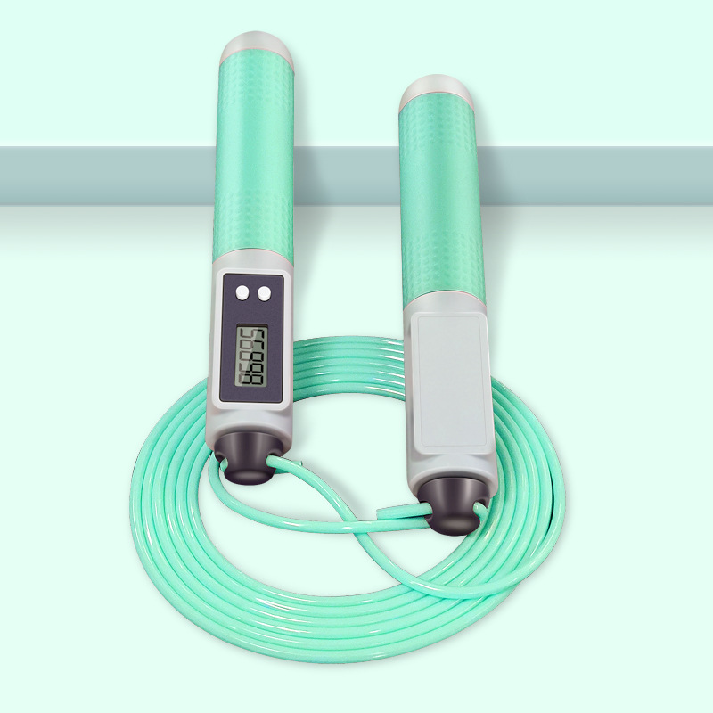 녹색 건너 뛰기 로프 계산