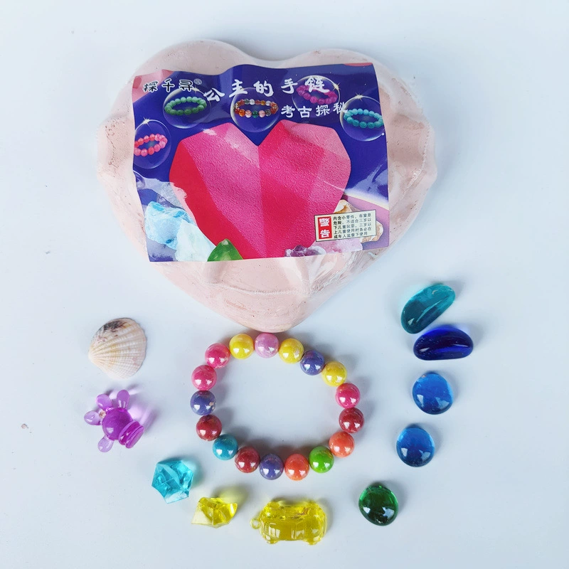 Archeological toy, mermaid, with gem
