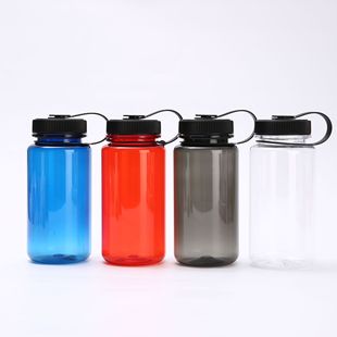 Cross-border Spot ps Plastic Cup 600ml Outdoor Convenient Sports Water Bottle Advertising Gift Cup Wholesale