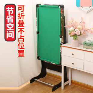 Children's Billiards 6 Boys Large Billiard Table Full Set Desktop Foldableing Home Billiard Table Toy Small Room Change