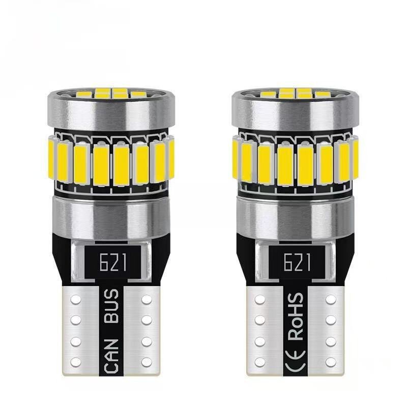 新車 LED 幅計ナンバープレートライト T10-4014-24SMD デコード W5W Canbus 車|undefined