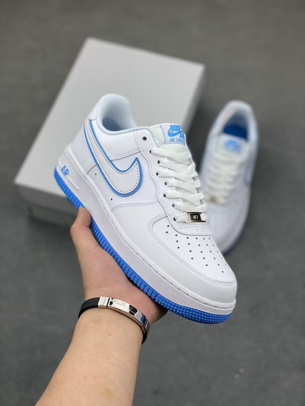 Zapatos de comercio exterior transfronterizo Putian AF1 Fuerza Aérea No. 1 blanco puro negro puro zapatos de patina baja para hombres y mujeres zapatos deportivos casuales