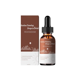 Sunless Tanning Drops to Drink Blackening Essence Outdoor Sunbathing Helps Sunbathing and Beautifying Skin