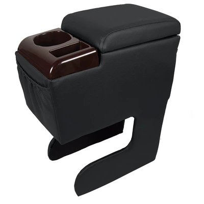 Cross-Border Supply of Universal Car Armrest Boxes, Large-Capacity In-Car Central Storage Boxes, Modified Armrest Boxes for Home Cars (Armrest box) - black-car-armrest-boxstorage-box