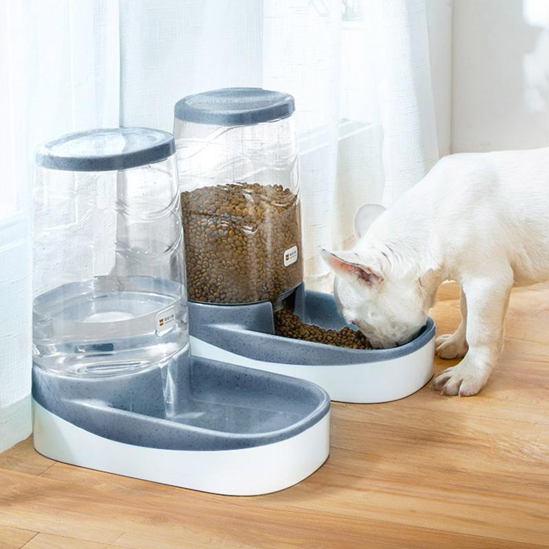 宠物自动喂食器狗狗猫咪饮水器饮水机猫喂水器水盆狗喝水用品批发|ms