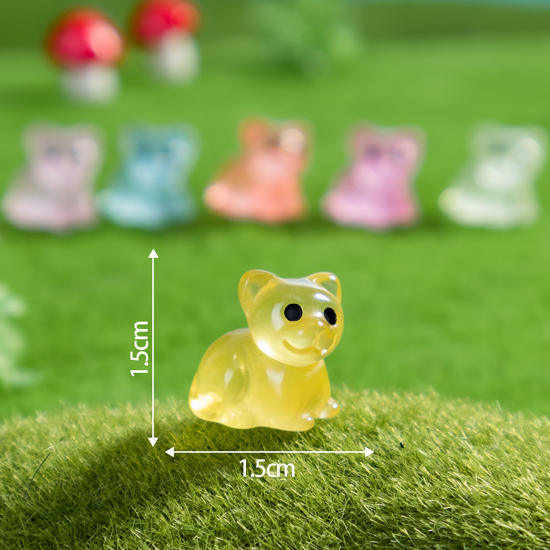 야광 작은 동물 개 믹스