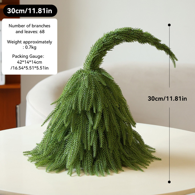 Nuevo árbol de Navidad transfronterizo, cuello torcido, árbol de Navidad, mini árbol, suministros de decoración navideña, decoración de árbol pequeño al por mayor