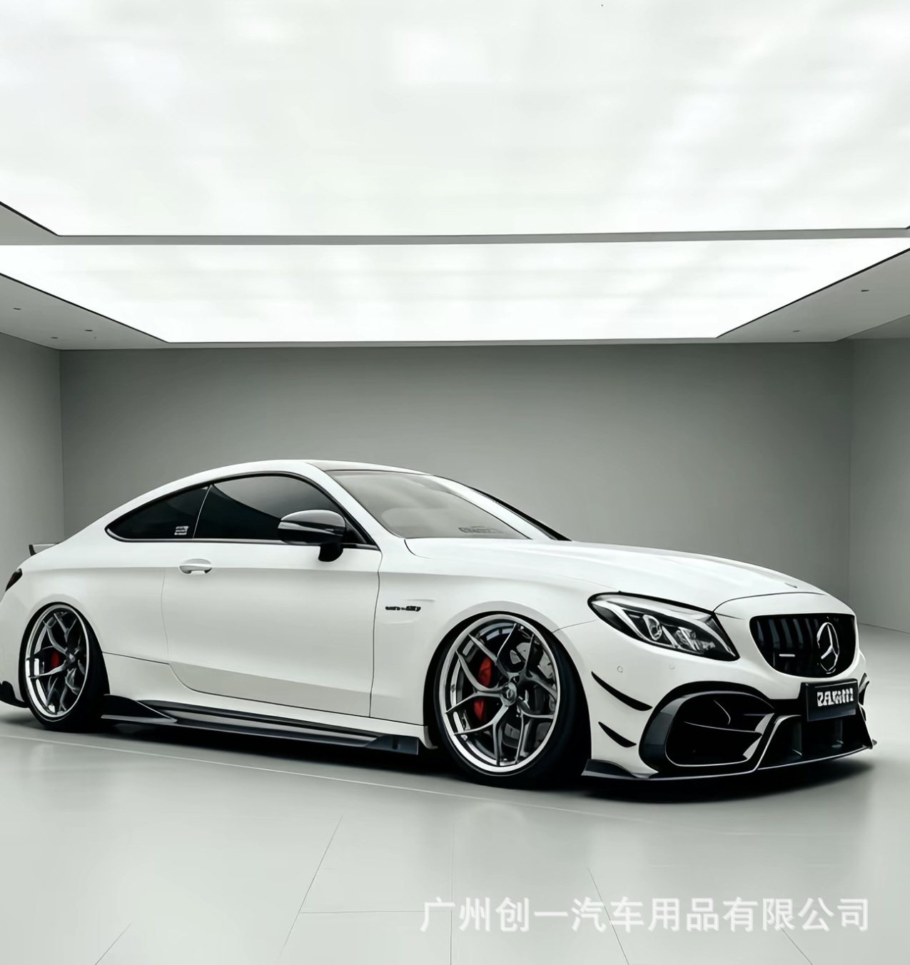 Suitable for Mercedes-Benz C-Class W205 modified with C65AMG IMP body kit, C180 C200 C260 front and rear bumpers