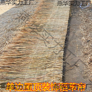 Straw Curtain Roof Cold-proof Anti-freeze Insulation Supernatural Thatched Roof Decorative Villa Farm Vintage