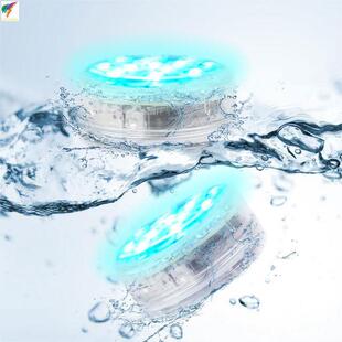13 Lights Diving Light Underwater Rgb Remote Control Fountain Swimming Pool Pond Spa Led Fish Tank Light Underwater Light Halloween Light