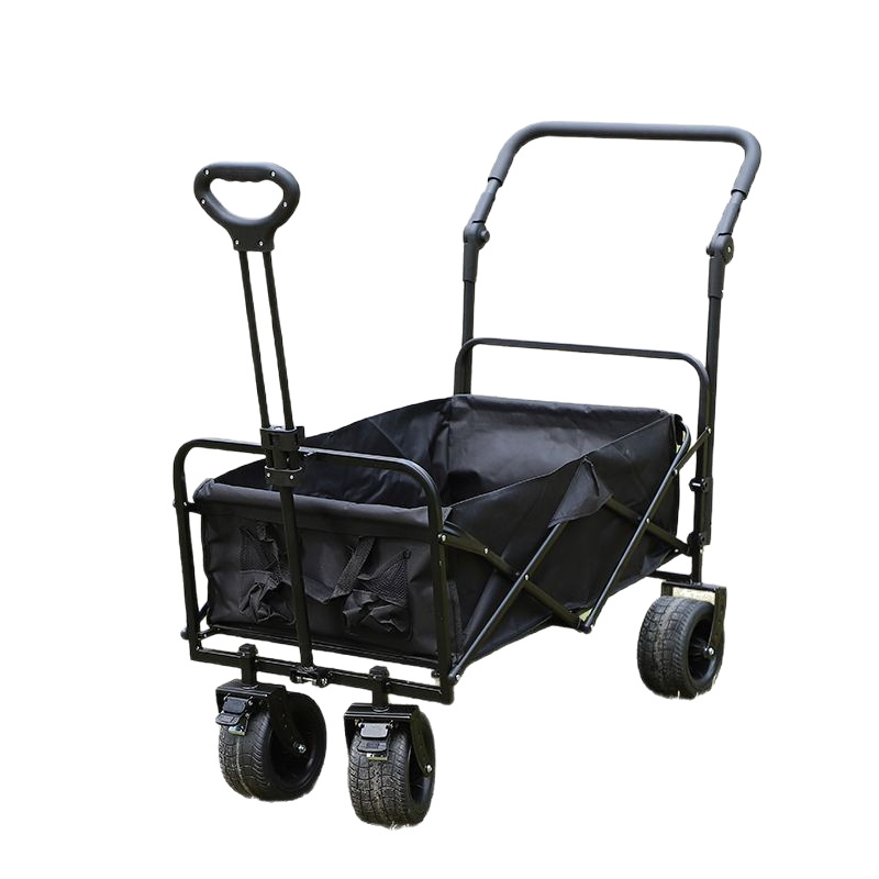 Carrito Plegable de Camping de Acero Plegable para Camping y Transporte
