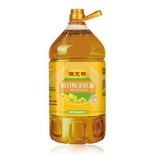 Chen Keming Non-GMO Rapeseed Oil Home Use Physical Pressed Grade 1 Low Erucic Acid Rapeseed Oil Wholesale