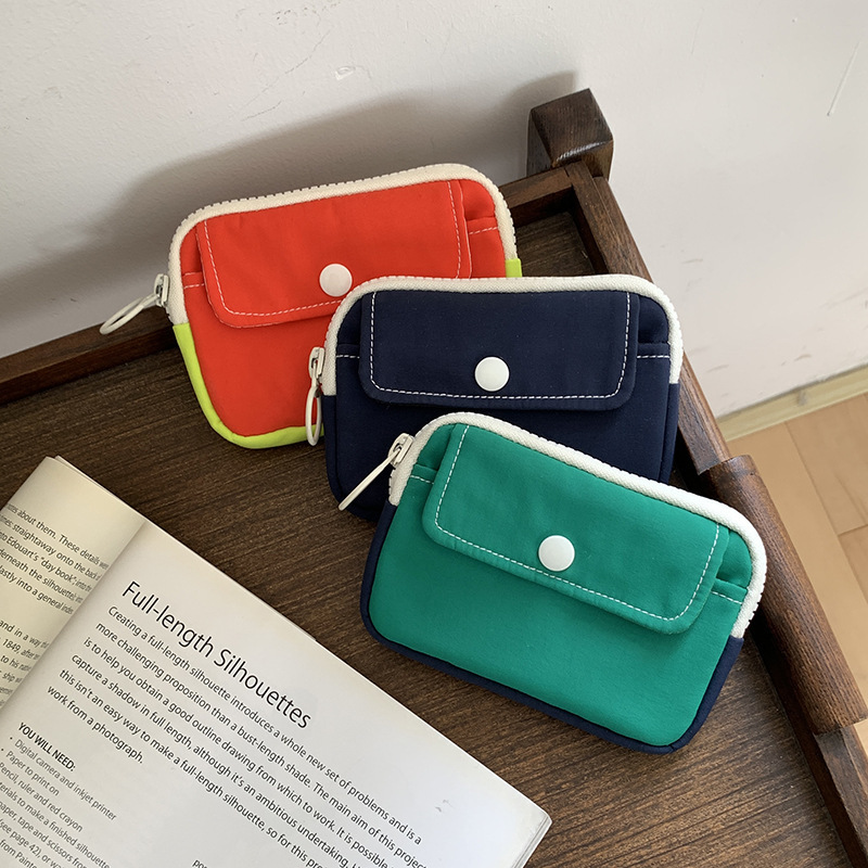 Amazon cross-border source ins style cute mini coin purse portable mouth red envelope bluetooth earphone bag card bag