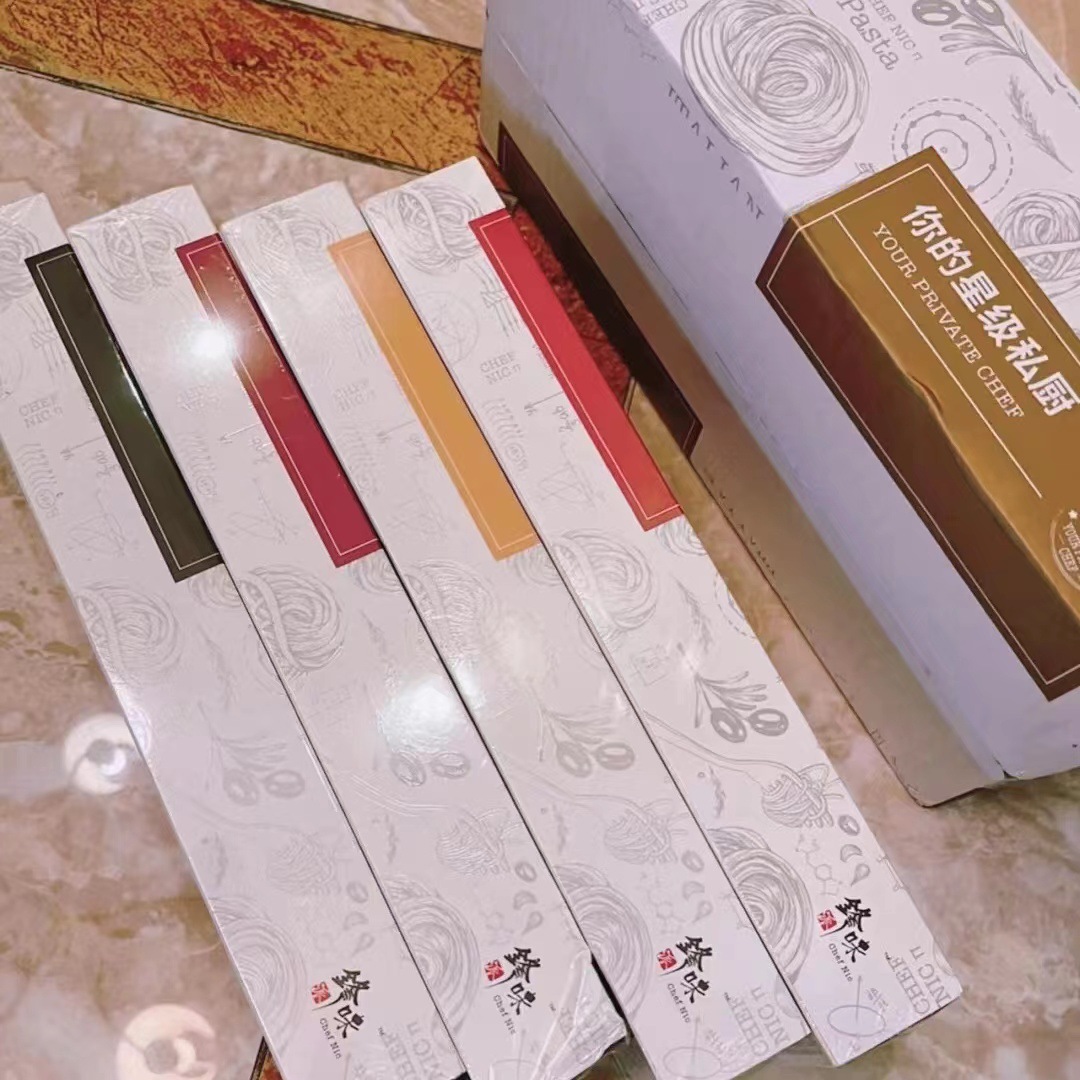 鋒味派パスタ280g/箱4箱6箱トマト黒椒多種類の味家庭用の代替品