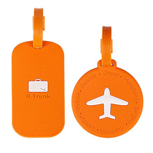 硅膠磨砂行李牌 旅行用品登機牌吊牌掛牌出國旅游創意可訂制定做