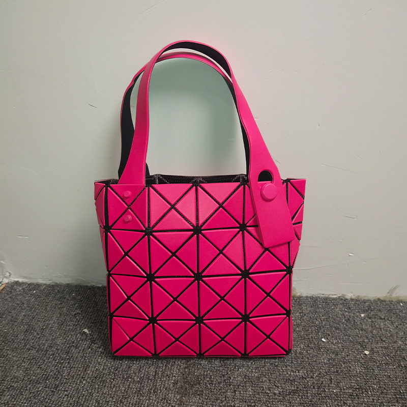 Calidad original nuevo bolso a cuadros de diamantes para toda la vida mini caja cuadrada pequeña todo fósforo bolso de cuatro cuadrados moda mini bolso para mujer