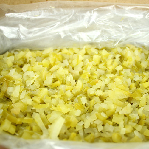 Chongqing Fuling Pickled Mustard Greens Plain Flavor Pickled Mustard Greens Small Rice Particle Noodles Restaurant Commercial 5 Pounds