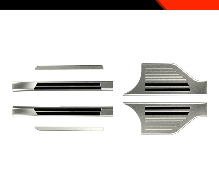 Suitable for Daihatsu 2025 Move Modified Welcome Pedal Side Door Stainless Steel Foot Pedal Guard