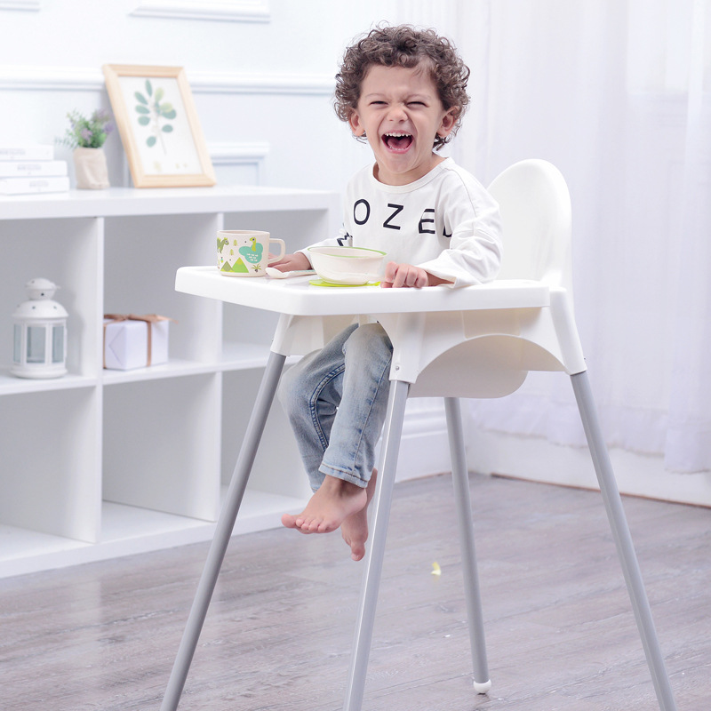 Baby Commercial Kidsren's Dining Chair Hotel Restaurant Stacked Dining Table and Chairs Home Restaurant Chair Bb Stool Can Eat