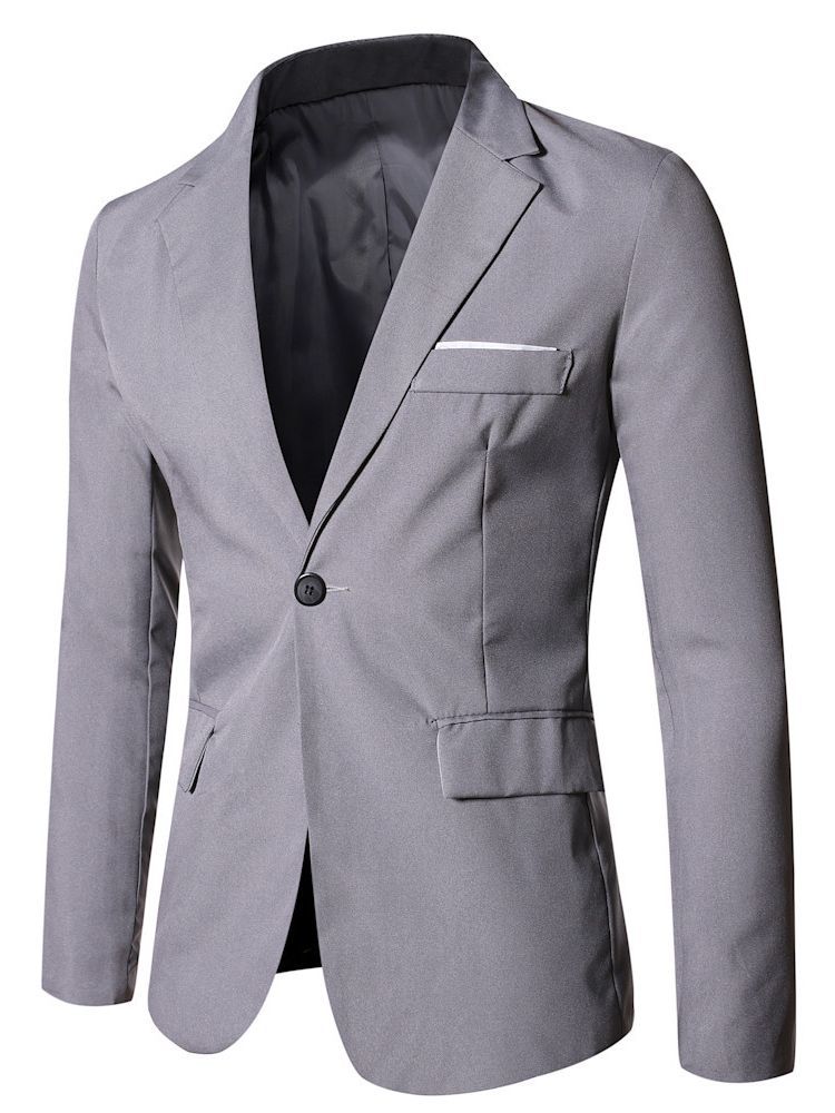 Chaqueta de traje pequeño de tamaño europeo transfronterizo para hombre chaqueta de Traje individual de juventud guapo traje de boda vestido de moda