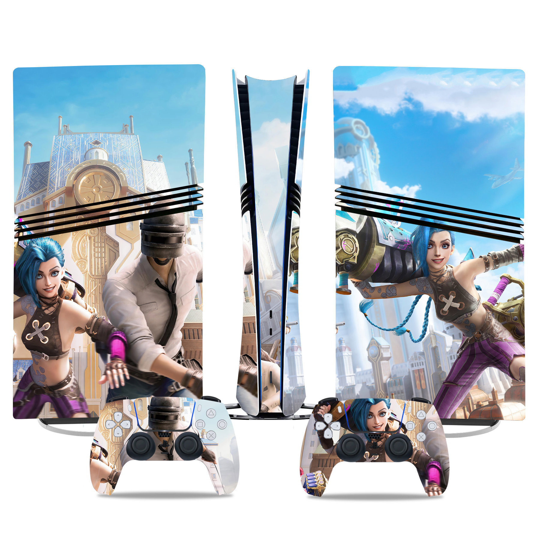 PS5 Pro pegatinas pegatinas de consola pegatinas de moda pegatinas de color God of War Call of Duty
