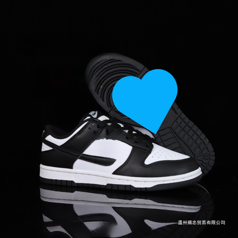 纯原莆田男鞋Dunksb熊猫时尚外贸男女同款板鞋运动鞋休闲鞋休闲风