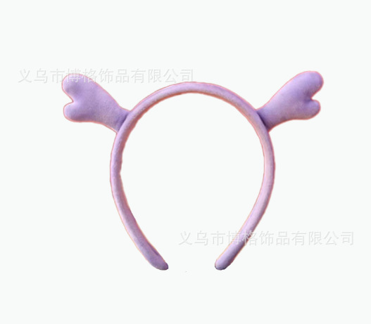 [Pequeña venta al por mayor] 2022 nueva cinta de bola de oso de peluche antideslizante de lavado de cara de lana de cordero de color caramelo