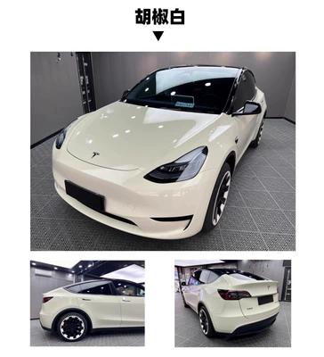 super bright crystal series paint — Car paint protective film - pet-pepper-white-double-layer-152-x-17m