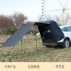 SUV özünü idarə edən tur avtomobil çadırı, düşərgə baqaj yan uzatma çadırı, böyük kölgəlik