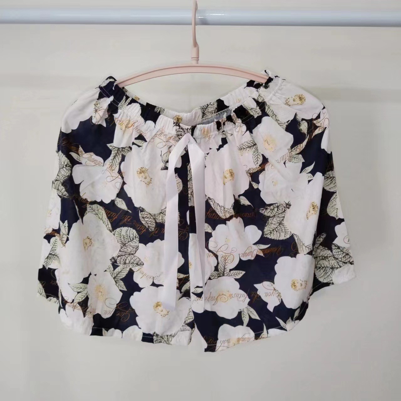 [여성용 쿼터팬츠] 백모란