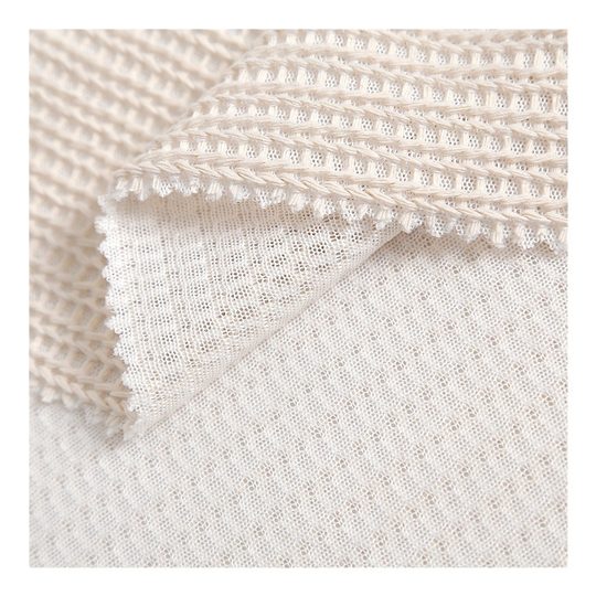 Thick needle rib knitted fabric 2023 polyester rib cloth storage basket frame shoes and hats bags foreign trade knitted fabric