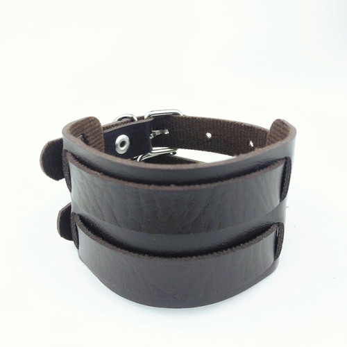 Wholesale Korean style punk style couple leather rivet bracelet fashion bracelet non-mainstream rock domineering trendy bracelet jewelry