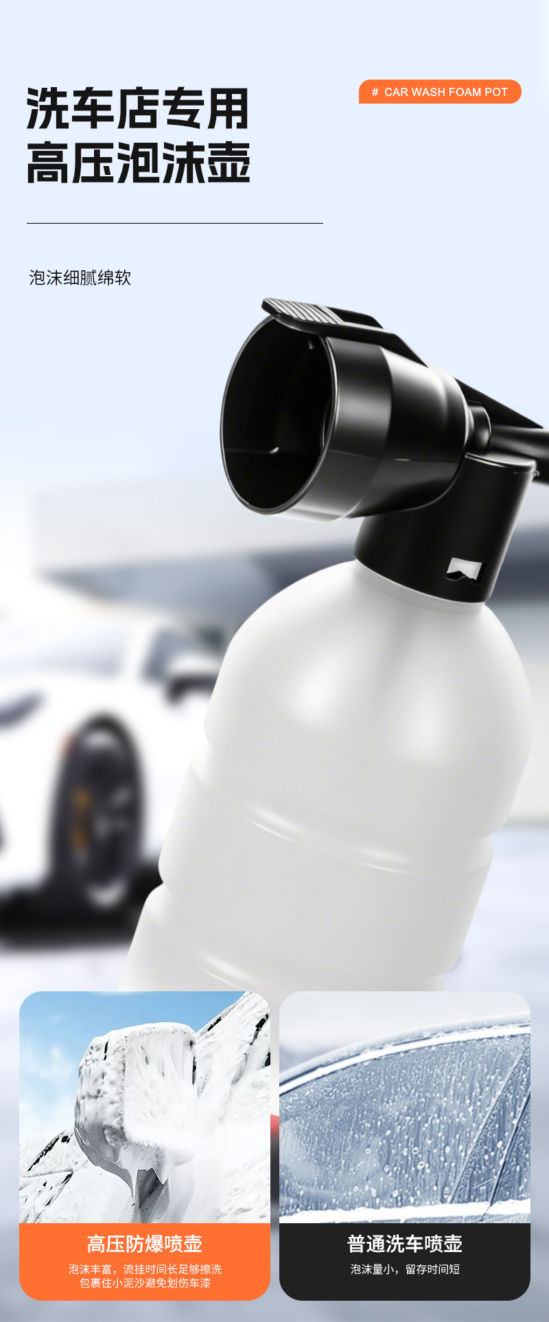 Fully Automatic Household High-Pressure Car Washing Machine High-Power Portable Removable Car Washing Machine Small Powerful High-Pressure Cleaning Machine