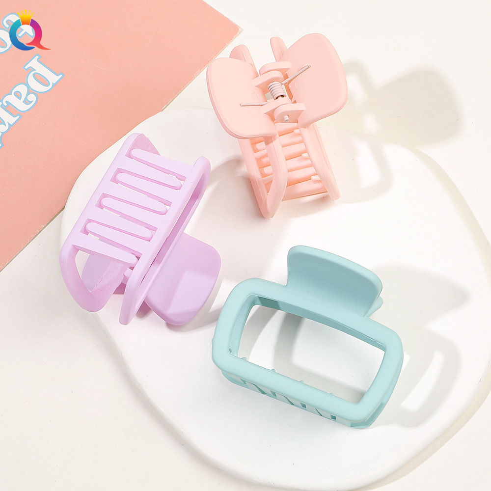 Qiyue New Hairpin Simple Joker Grab Clip Back Head Plate Hair Shark Clip Hair Grab Children's Hair Accessories Headwear Wholesale_voghion.com