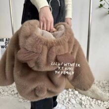 男童冬季棉服2025新款炸街儿童加绒加厚冬季女宝宝连帽棉衣外套潮