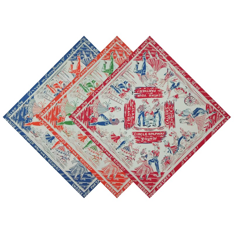 Pure Cotton Ami Khaji Sports Casual Dress Turban Face Towel American Style Retro Digital Printed Square Towel