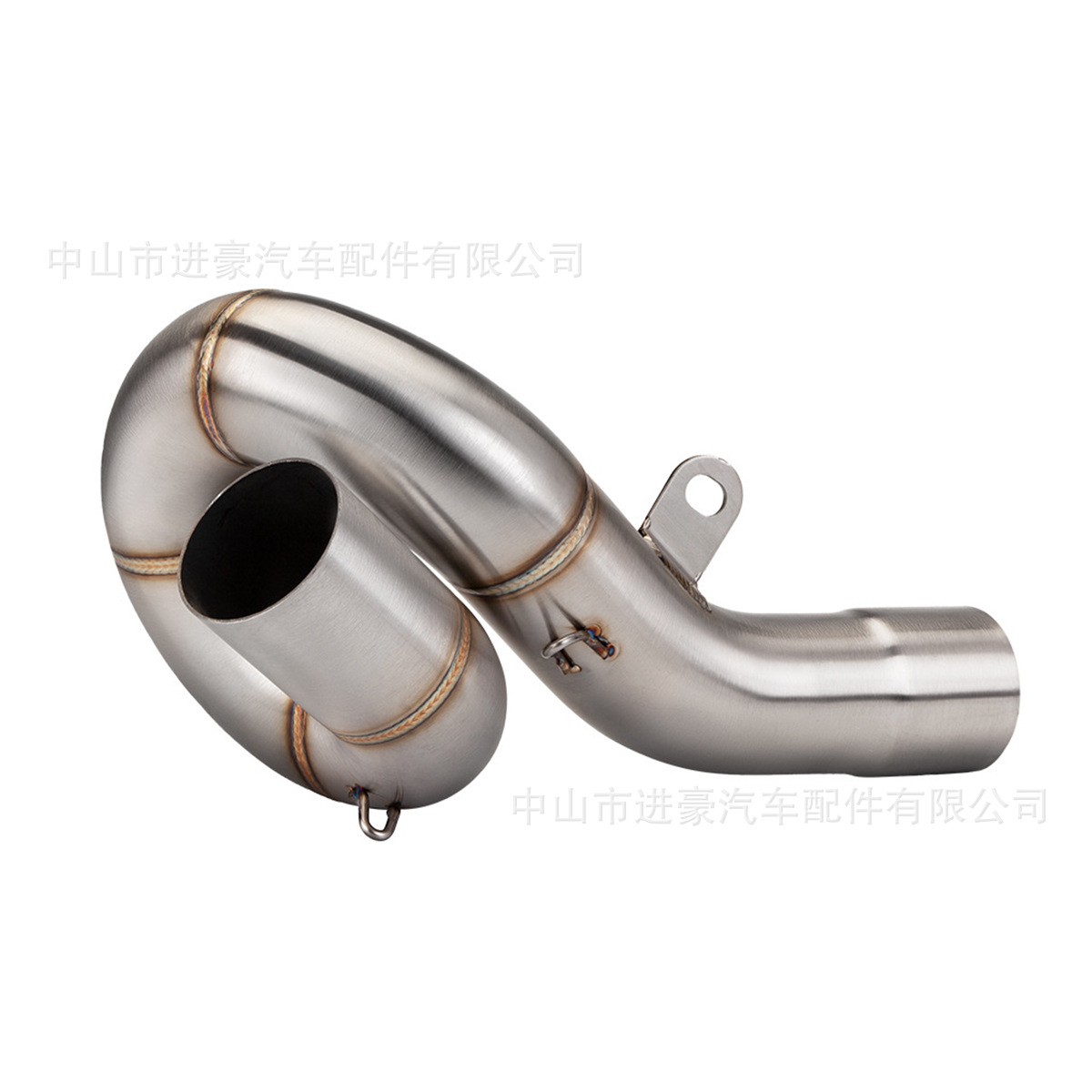 Motorcycle Exhaust Pipe Modification for Kawasaki Zx6R Stainless Steel Mid-Section Link Pipe, Large Displacement, Non-Destructive Installation