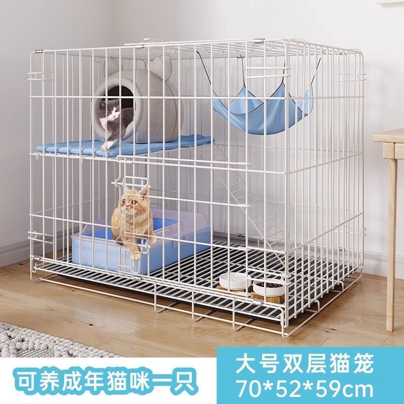 접이식 심플모델/화이트 대형 더블 레이어 70*52*59cm